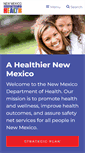 Mobile Screenshot of nmhealth.org